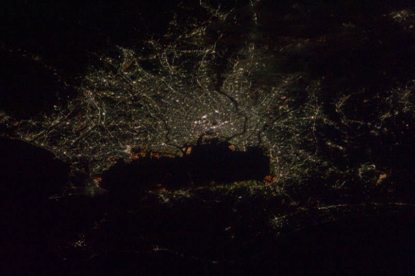 Noche en el planeta - 30 fotos desde el espacio