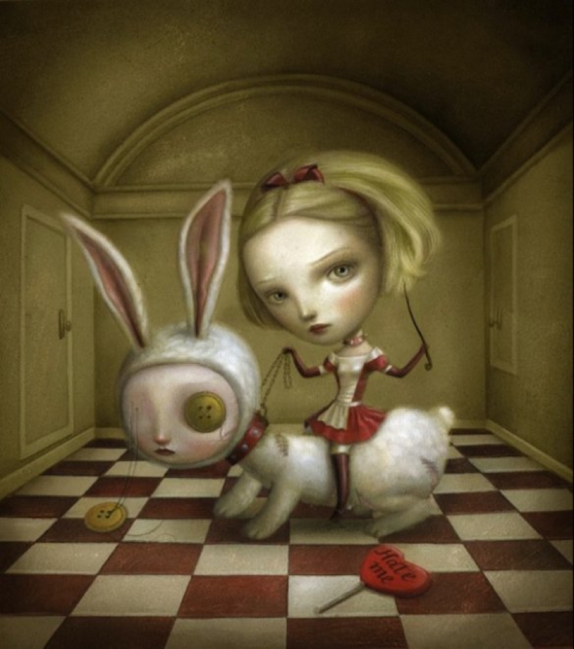 Non—childish fairy tales by Nicoletta Ceccoli - masters of disturbing illustrations