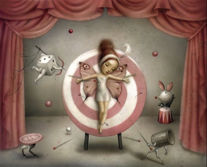 Non—childish fairy tales by Nicoletta Ceccoli - masters of disturbing illustrations