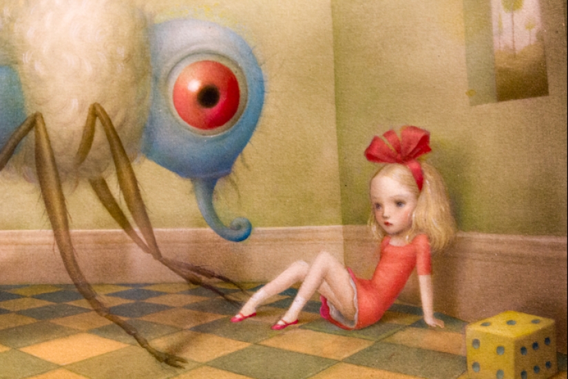 Non—childish fairy tales by Nicoletta Ceccoli - masters of disturbing illustrations