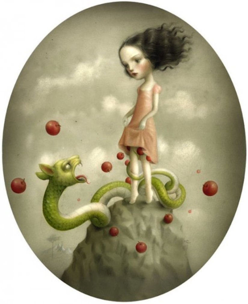 Non—childish fairy tales by Nicoletta Ceccoli - masters of disturbing illustrations