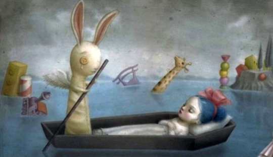 Non—childish fairy tales by Nicoletta Ceccoli - masters of disturbing illustrations