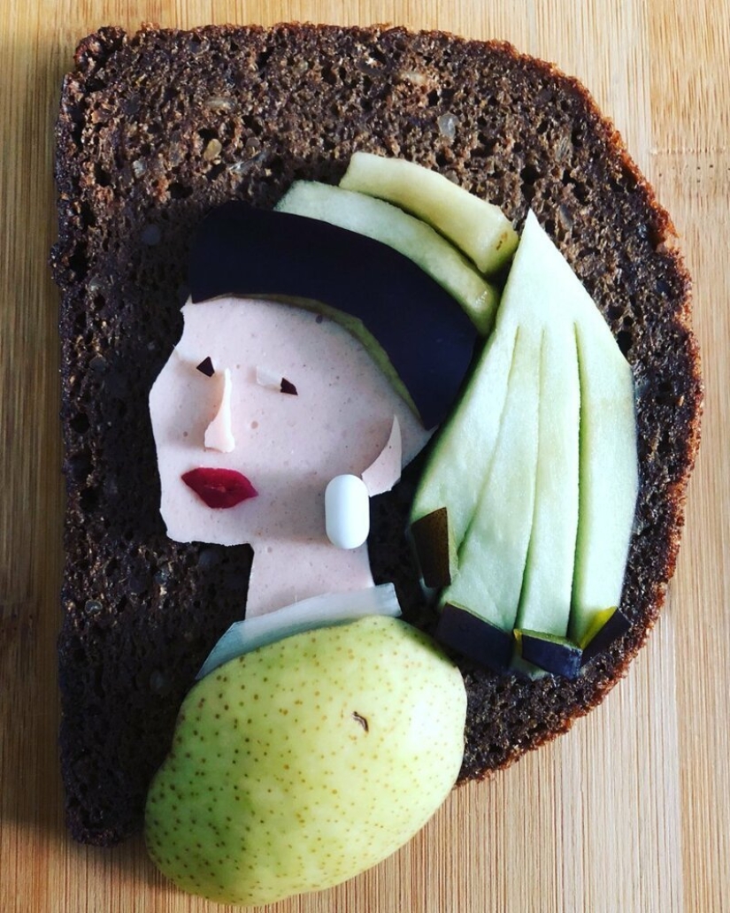Not a sandwich, but a masterpiece! Twitter recreated famous pictures of food