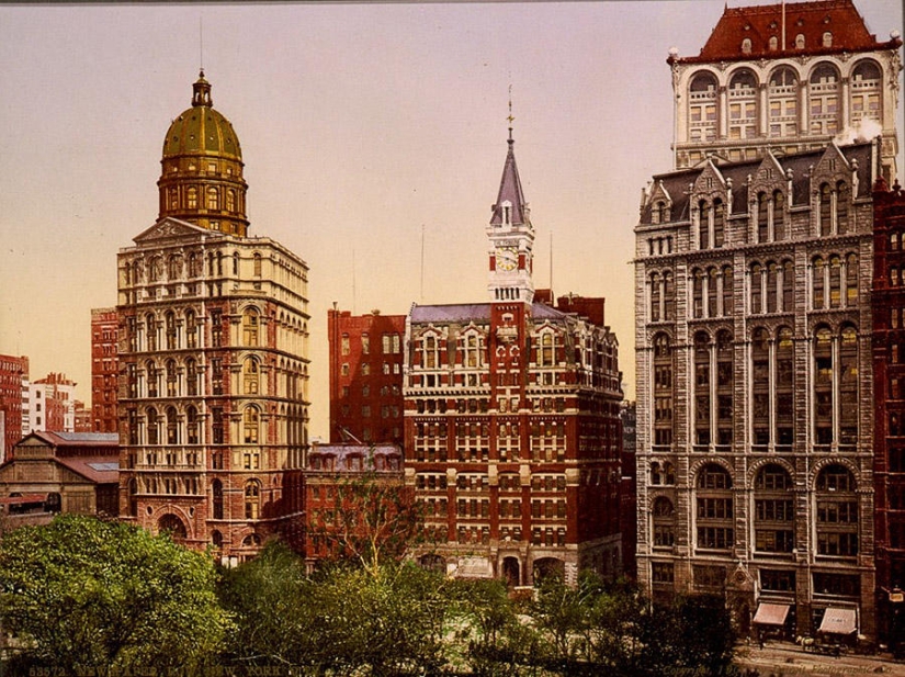 Nueva York 1900 en color