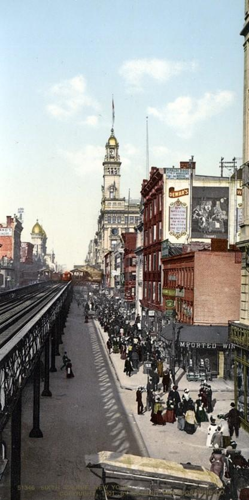 Nueva York 1900 en color