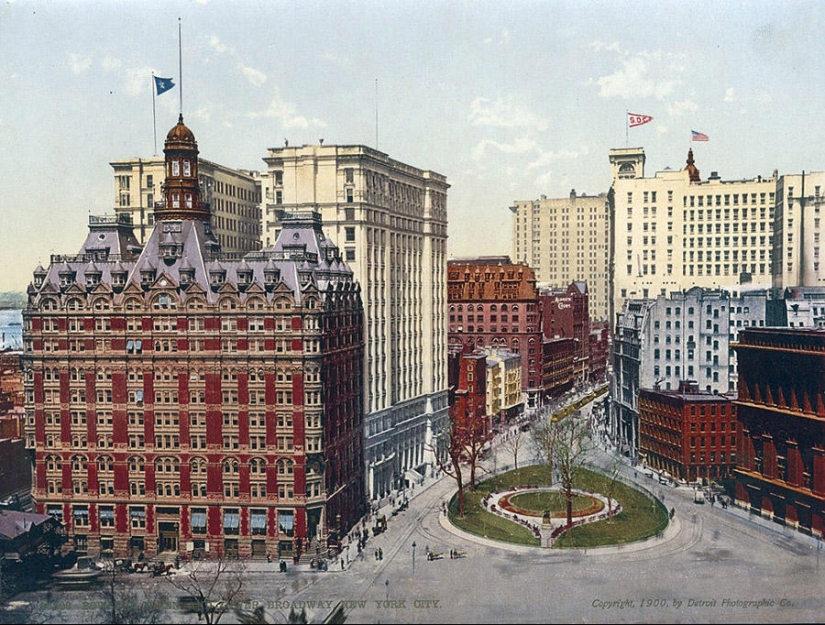 Nueva York 1900 en color