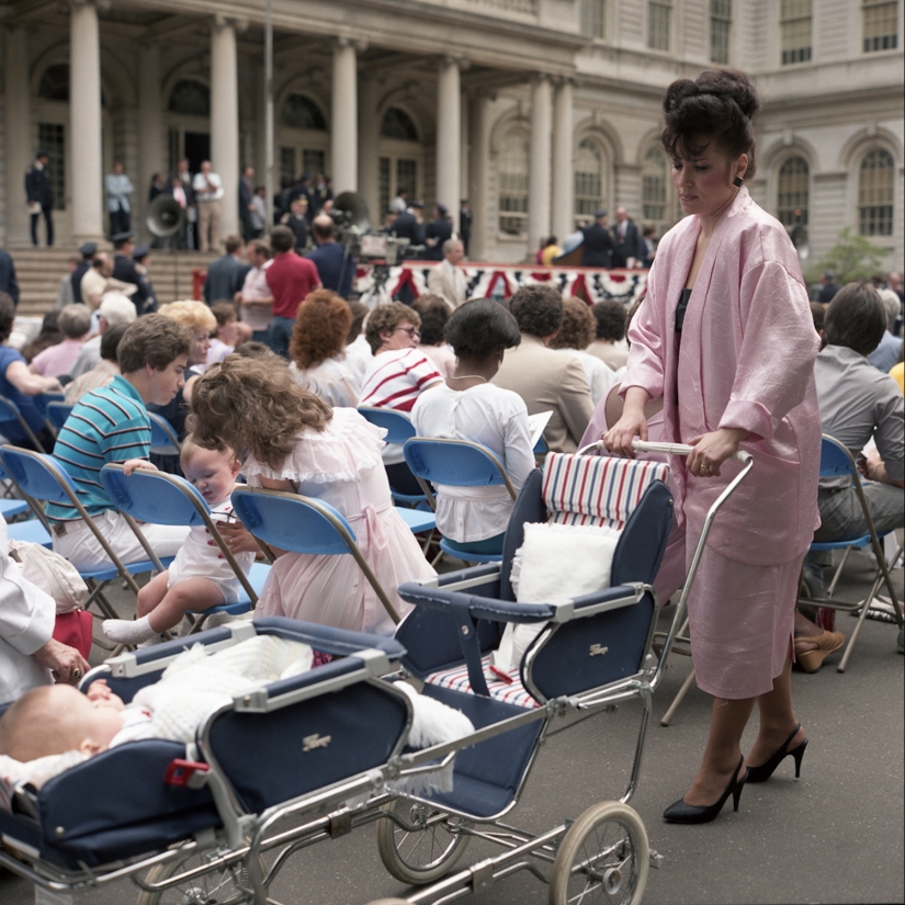 Nueva York de los 80, sospechosamente reminiscente de la vida en la URSS