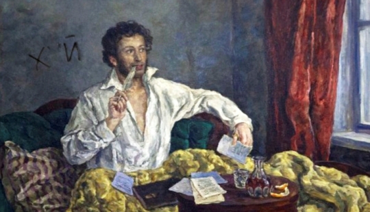 Obscene legacy of Pushkin wrote the great poet "poetry for adults"?