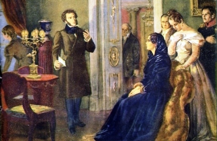 Obsceno legado de Pushkin escribió el gran poeta "poesía para adultos"?