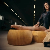 Olympic gymnast Georgia Villa and her cheese inspiration