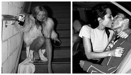 On the way to fame: unknown photos of stars including drunk Kate moss and intimate scenes of Angelina Jolie