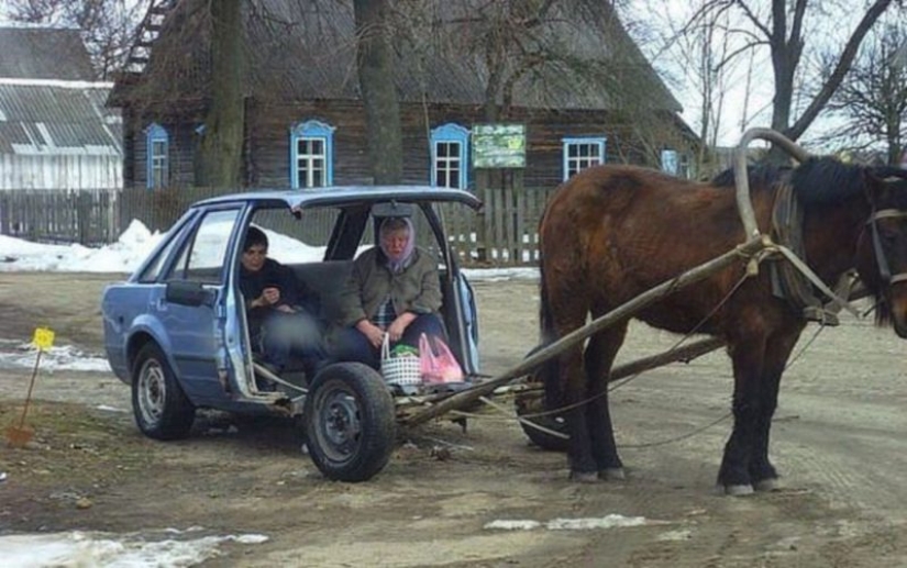 ... Once in Russia: 20 photos that will cause you confusion