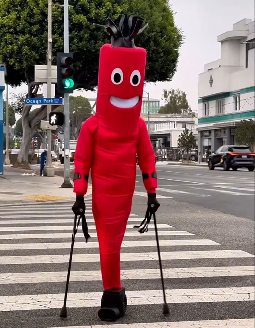 One-Legged Halloween Guy Says “Differences Are Worth Celebrating” Through Costumes (Exclusive)