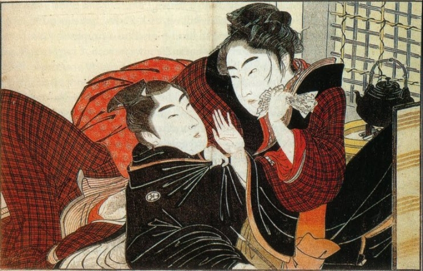 Only without kissing: Japanese sex culture before the 20th century