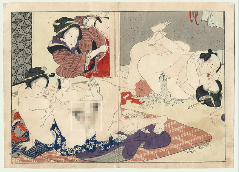 Only without kissing: Japanese sex culture before the 20th century