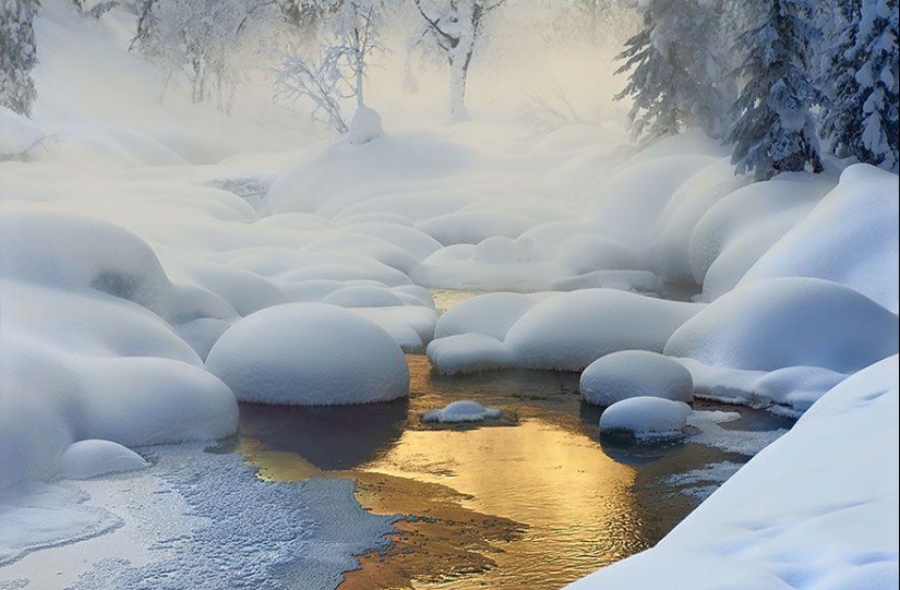 Paisajes de invierno encantadores