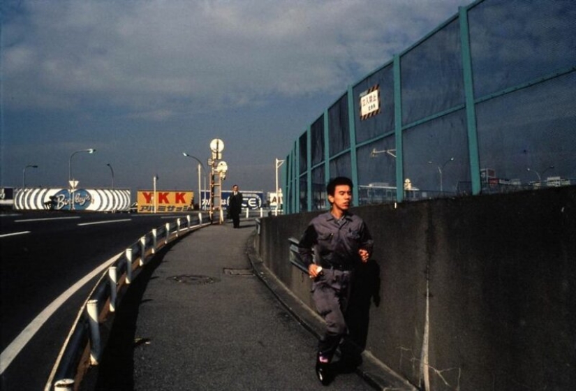 Parecía Tokio y de sus habitantes en la década de 1970