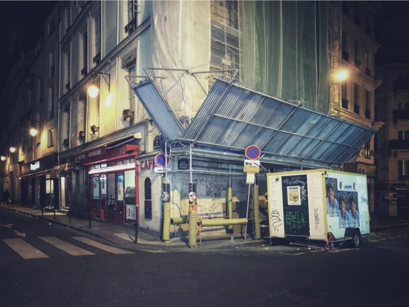 París de noche-El fotógrafo francés Loic Le Coeur toma impresionantes fotografías en su teléfono