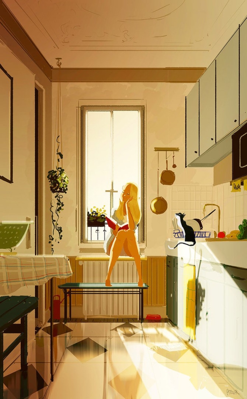 Pascal Campion, un ilustrador que sabe ver la belleza en la vida cotidiana