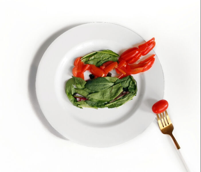 Pasé meses elaborando estas 11 obras de arte culinario para demostrar que comer sano puede ser creativo