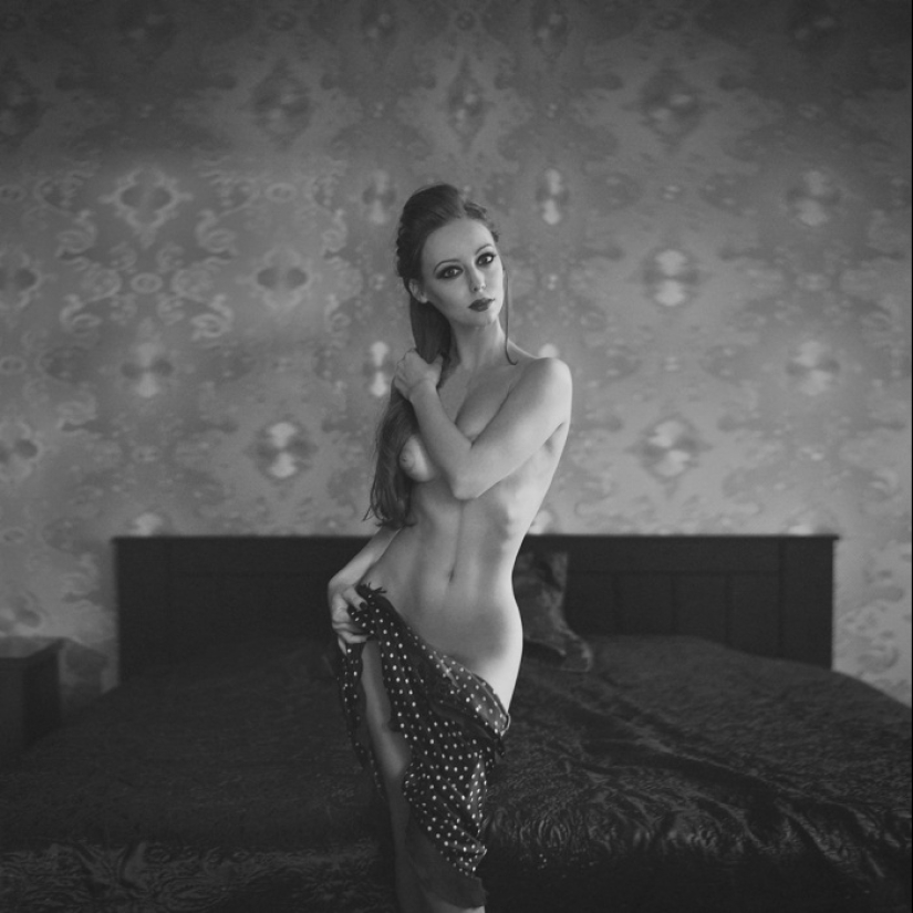 Pasión en blanco y negro en las obras del fotógrafo Kalynsky