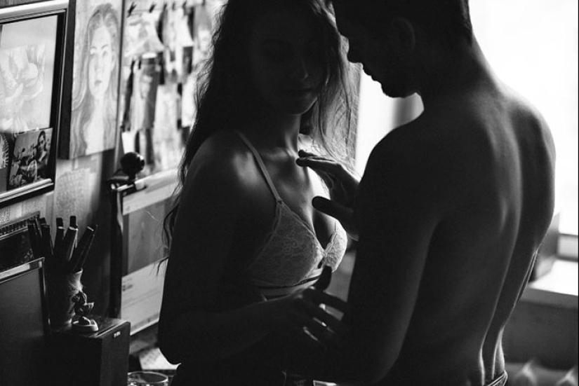 Passion and tenderness: the photographer showed intimate moments of couples in love