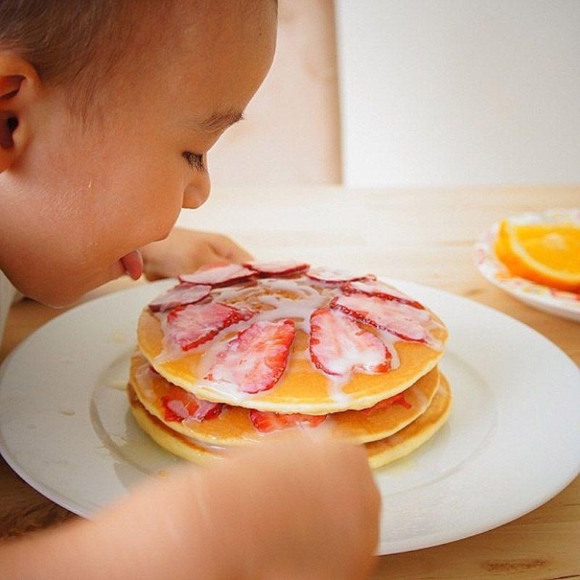 Pequeños pastafaris y sus colegas en religiones alimentarias