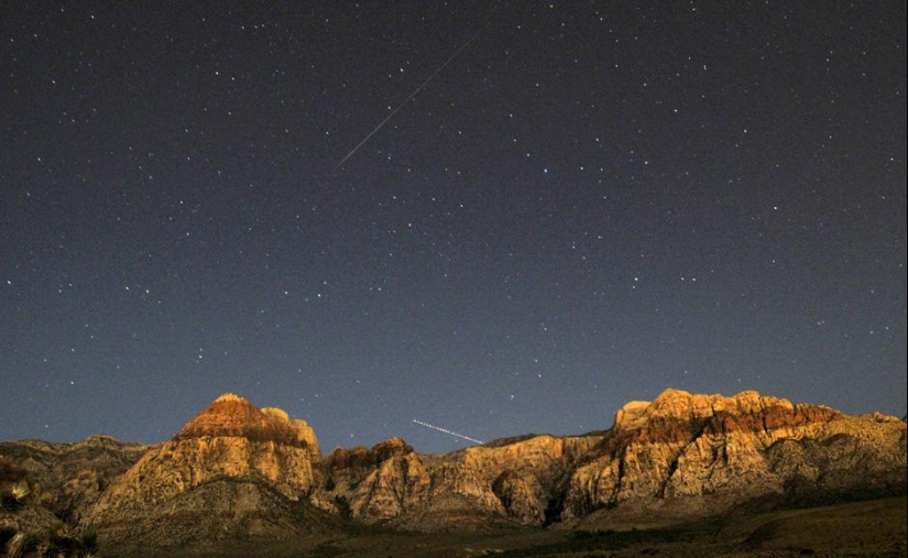 Perseid meteor shower Pictolic