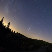 Perseid meteor shower