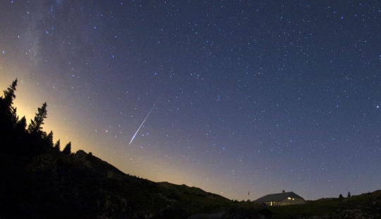 Perseid meteor shower