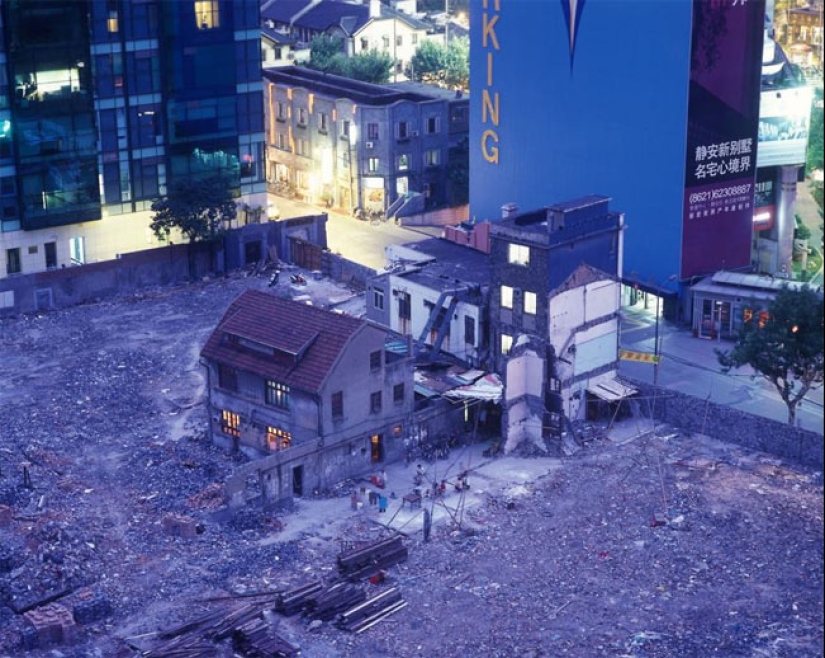 Phantom Shanghai: what is left from the old town