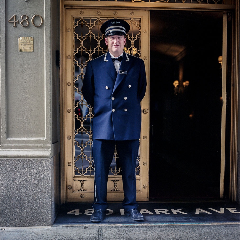 Photo project — Porter, invisible people of New York