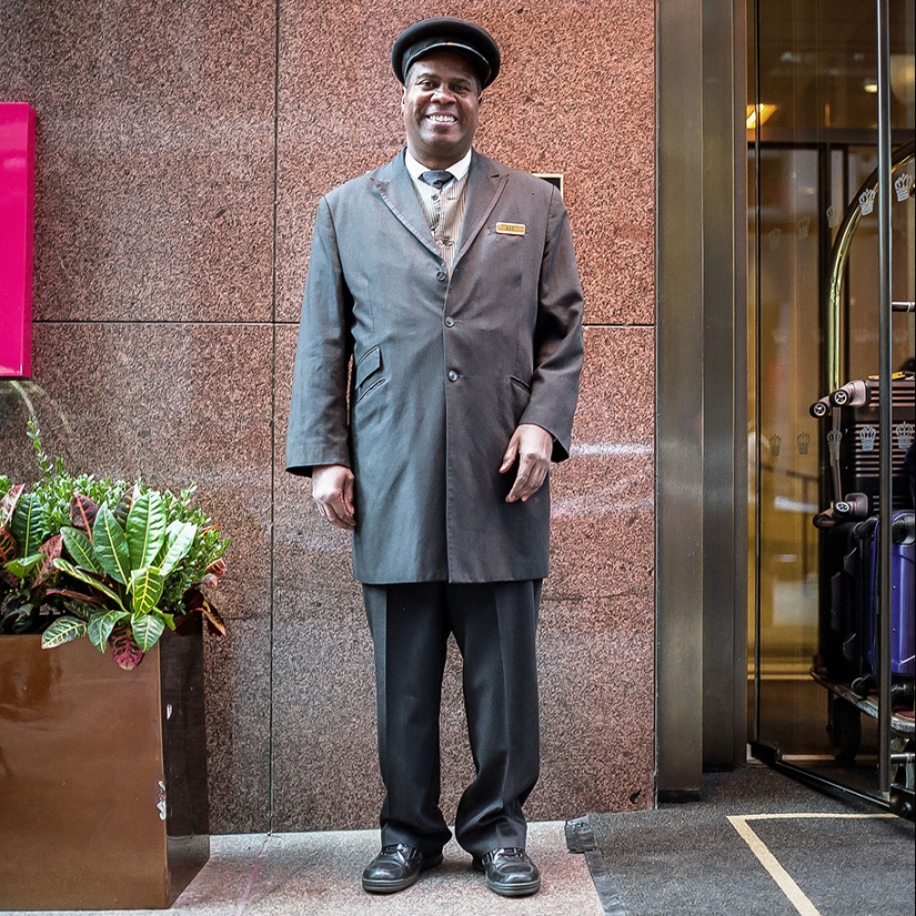 Photo project — Porter, invisible people of New York