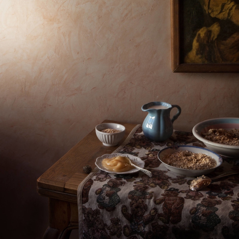 Photographer recreates the feasts described in the pages of famous literary works