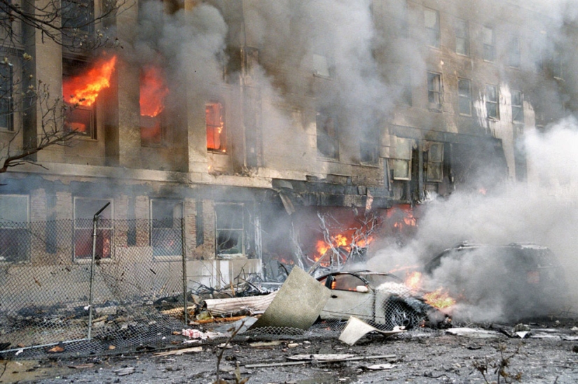 Photos of the September 11, 2001 terrorist attacks