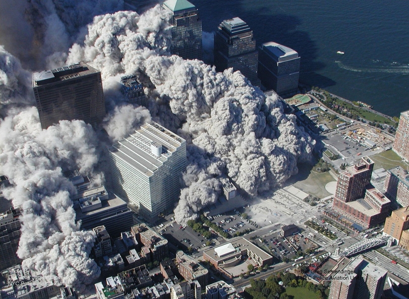 Photos of the September 11, 2001 terrorist attacks