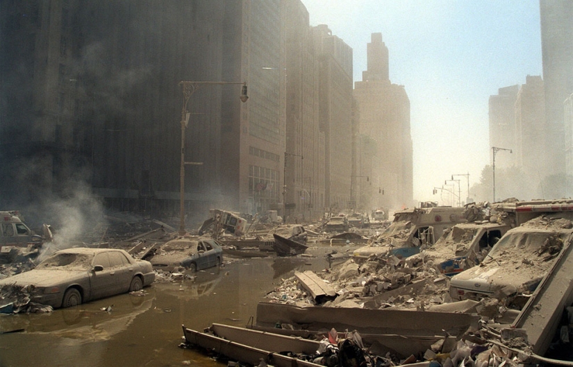 Photos of the September 11, 2001 terrorist attacks