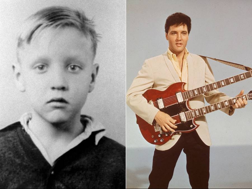 Photos of world rock stars in their youth that you are unlikely to have seen