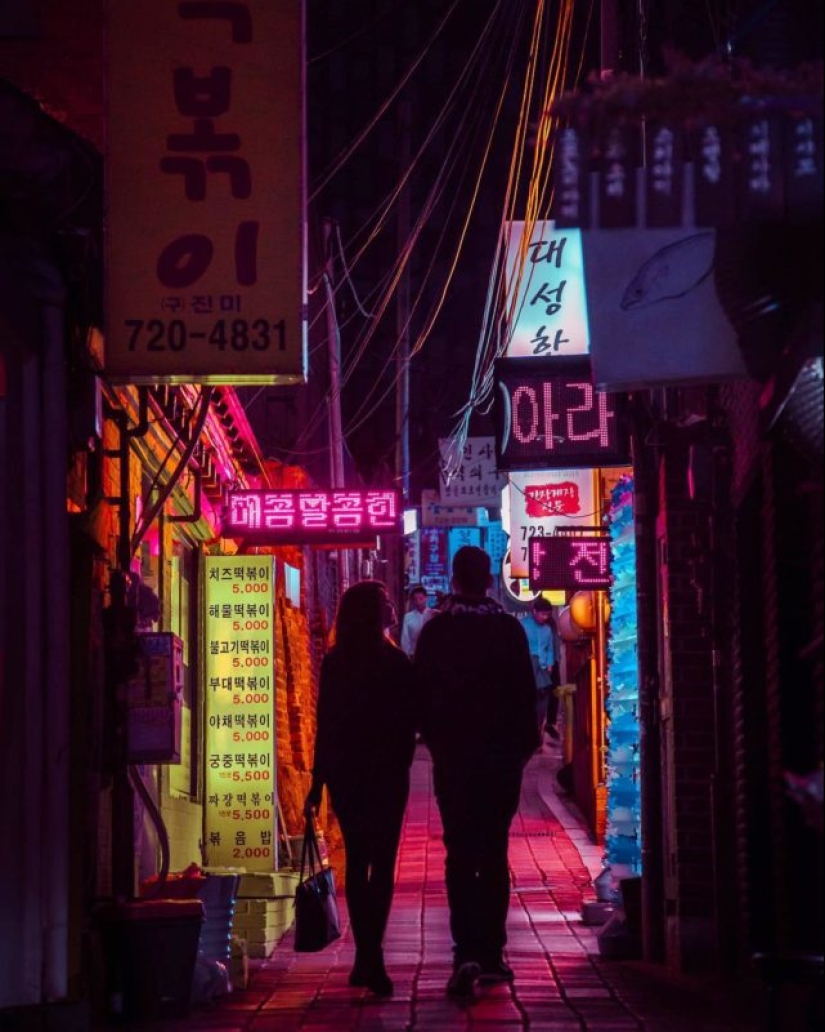 Pictures on mobile: 30 stunning pictures of rainy Seoul