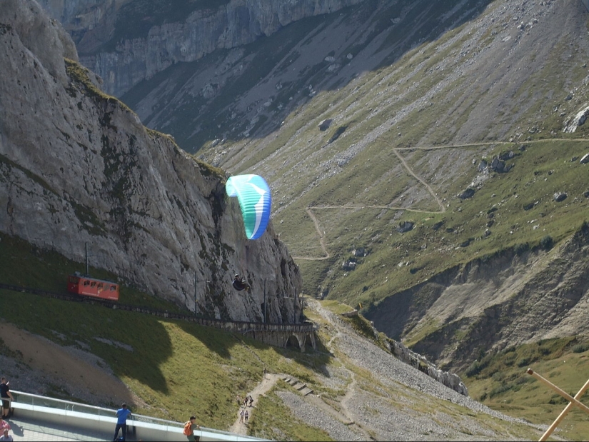 Pilatusban — el ferrocarril más empinado del mundo