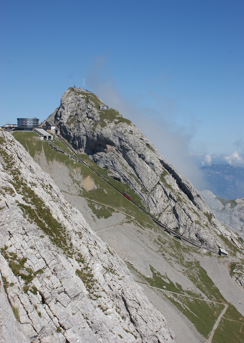 Pilatusban — the steepest railway in the world