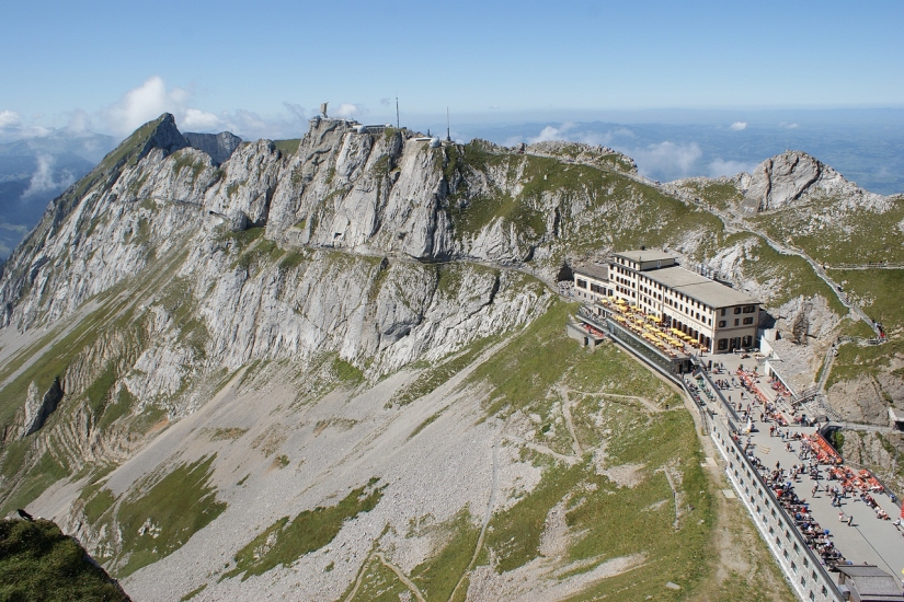 Pilatusban — the steepest railway in the world