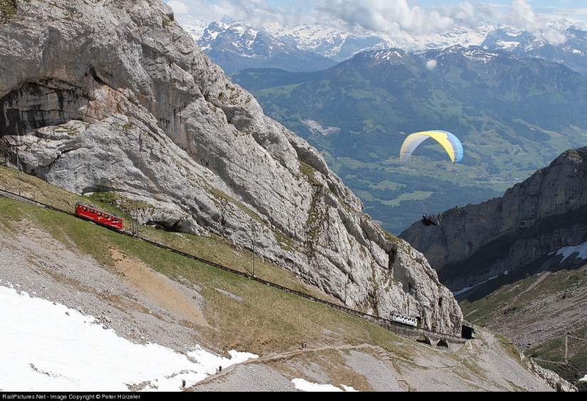 Pilatusban — the steepest railway in the world