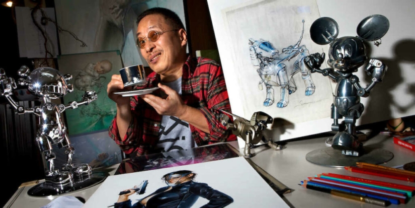 Pinup and cyberpunk master Hajime Sorayama's sexy robots