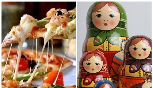 Pizza, matryoshka and 6 other famous things invented not where it is considered