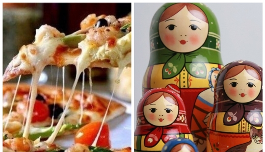 Pizza, matryoshka y otras 6 cosas famosas inventadas no donde se considera