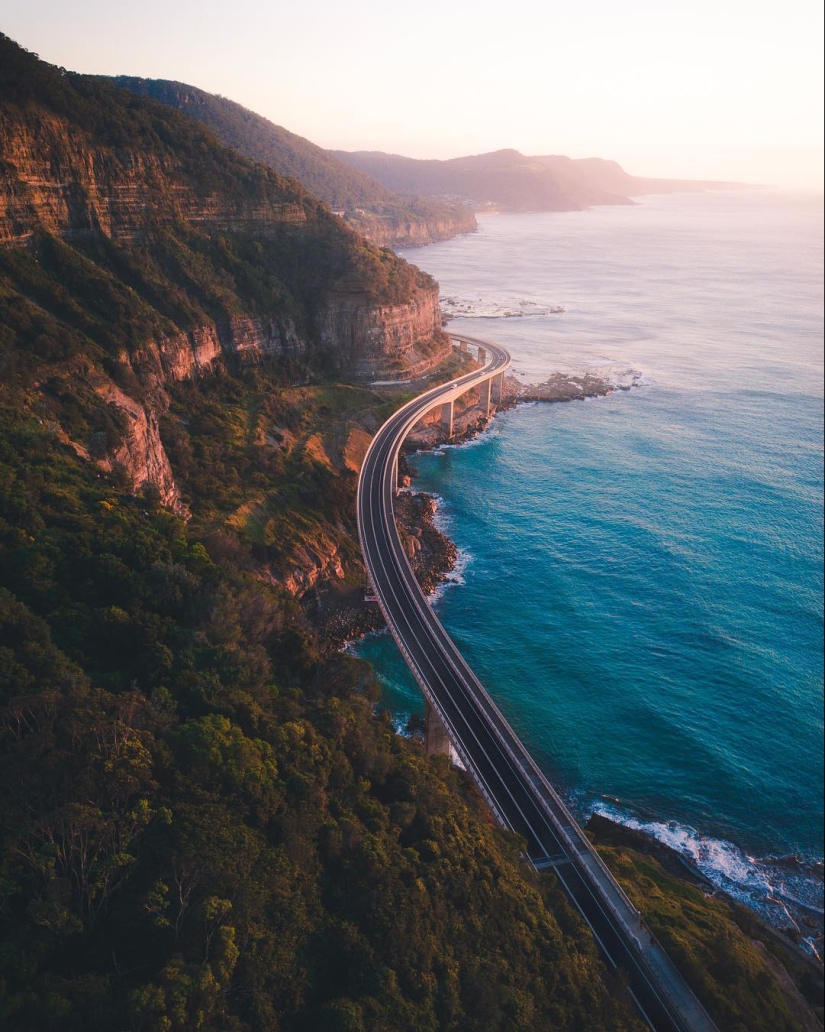 Playas de Sydney-una vista desde el cielo