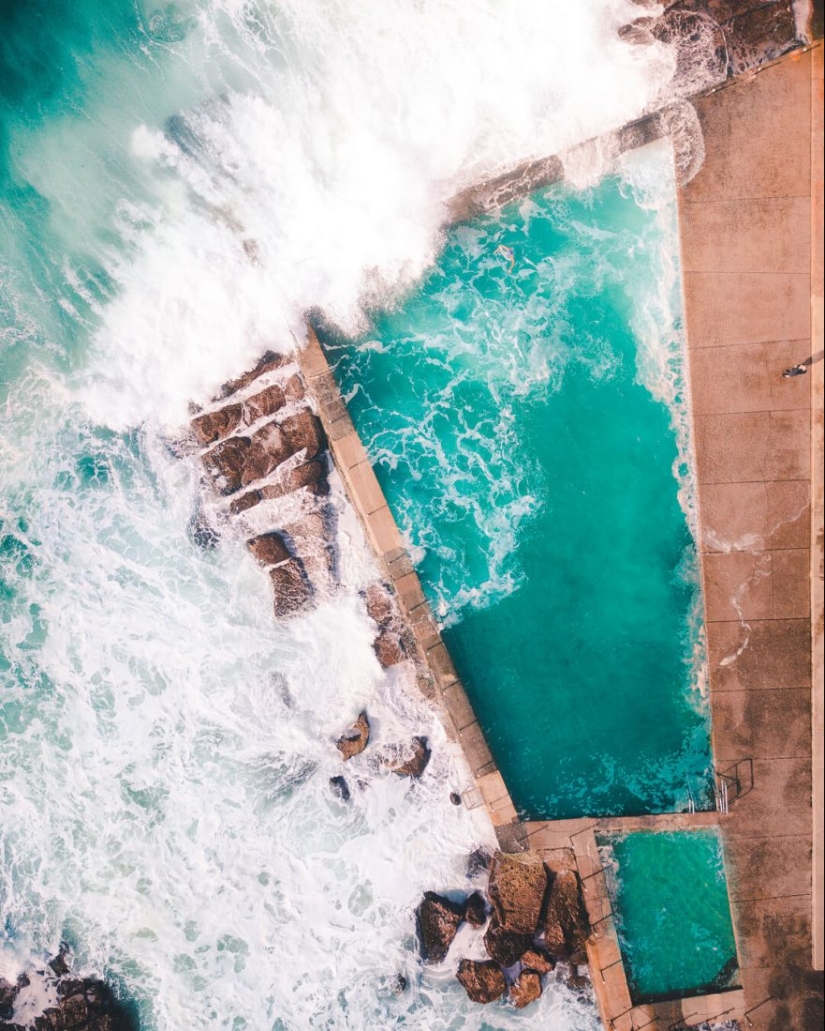 Playas de Sydney-una vista desde el cielo