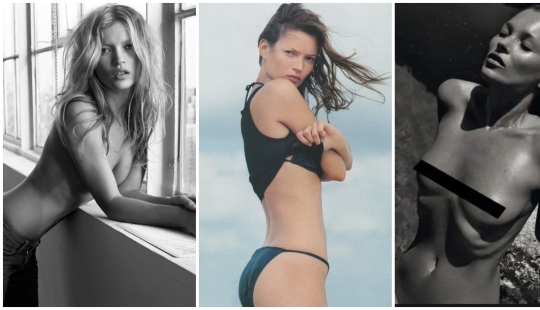 Playboy, catwalk and nudity – the hottest photos of Kate Moss