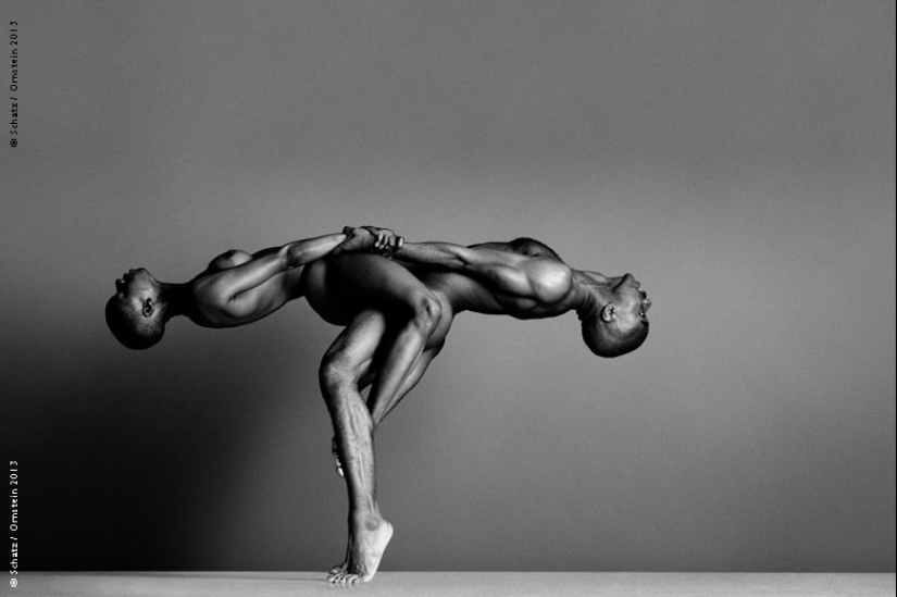 Plástico del cuerpo humano en fotografías de Howard Schatz